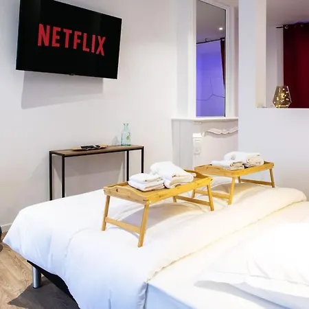 Ng Prestige - Lille L Winoc - Balneo - Sauna - Netflix - Wifi Appartement